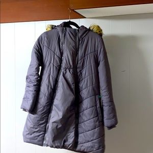 Modern eternity maternity small winter jacket